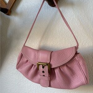 Vintage Celine Pink Chouquette Buckle Bag